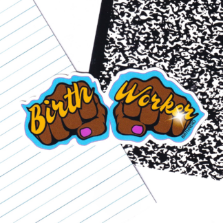 Birth Worker Ring Sticker