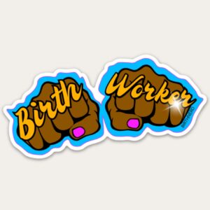 Birth Worker Ring Sticker