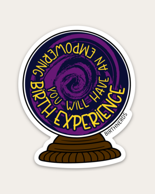 You will Have an Empowering Birth Experience Sticker