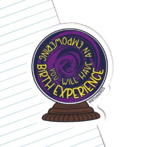 You will Have an Empowering Birth Experience Sticker
