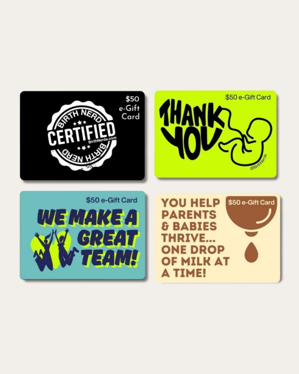 Certified Birth Nerd Gift e-Card