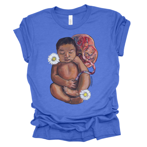 Daisy Baby with Placenta Shirt