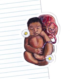 Daisy Baby with Placenta Sticker
