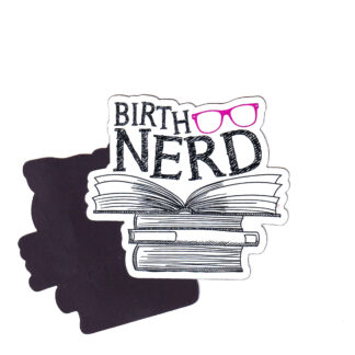 Birth Nerd Pink Magnet