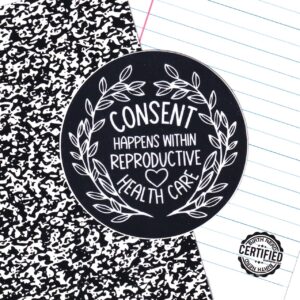 Consent Happens Sticker