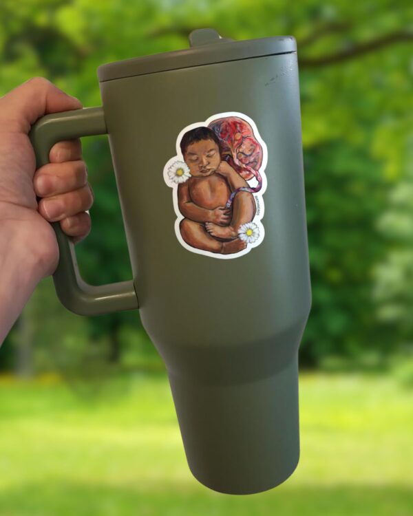 Daisy Baby with Placenta Sticker - Image 4