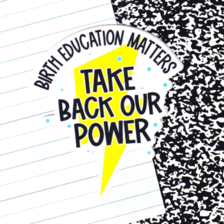 Birth Education Matters Sticker