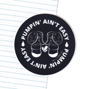 Pump'n Aint Easy Sticker