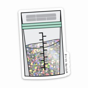 Lactation Storage Bag Sticker