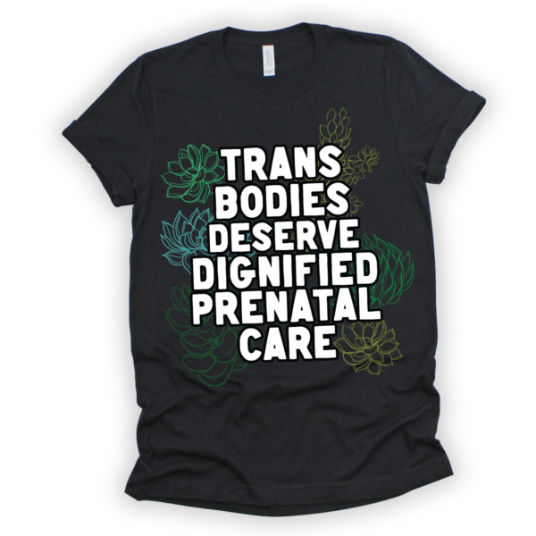 Trans Bodies Deserve Dignified Prenatal Shirt