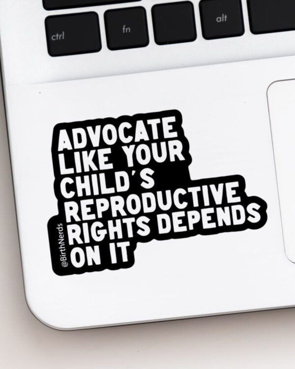 Advocate Like Your Child's Rights... Sticker - Image 4