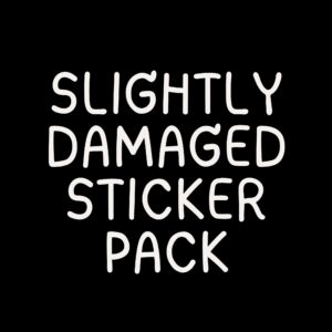 Damaged Sticker Set