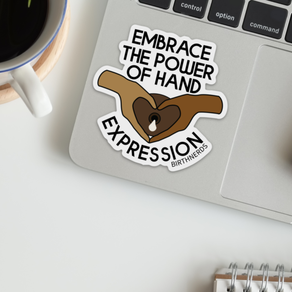 Embrace the Power of Hand Expression Sticker - Image 2