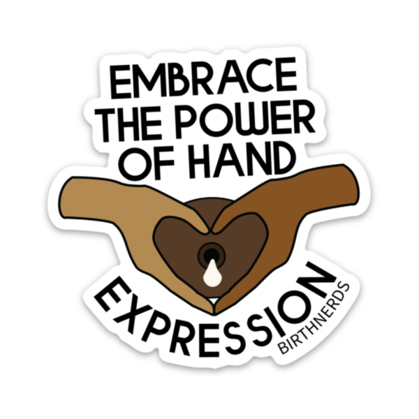 Embrace the Power of Hand Expression Sticker - Image 3