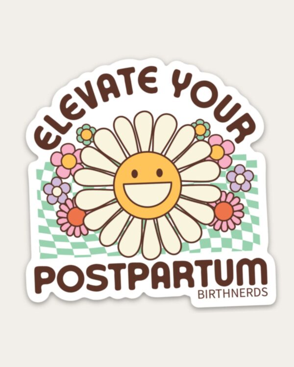 Elevate Your Postpartum Sticker