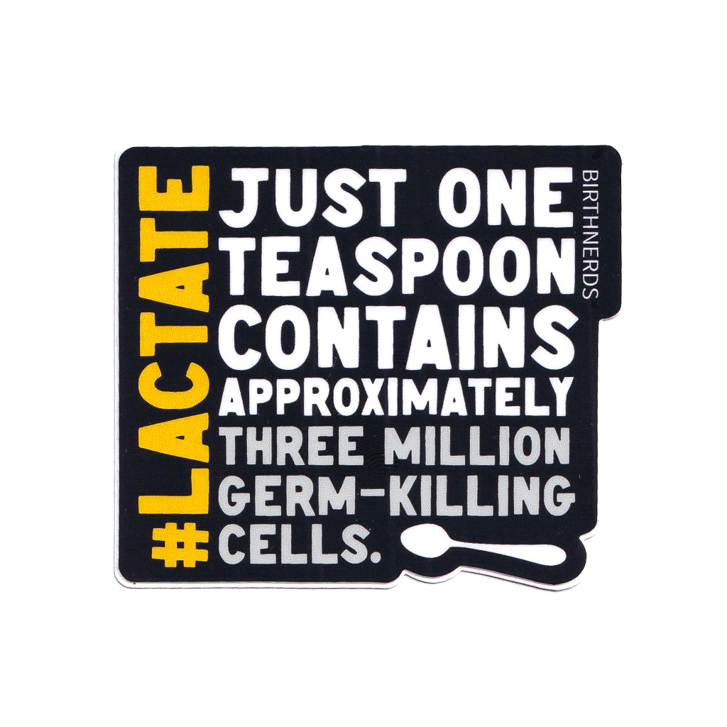 Just One Teaspoon Lactation Sticker