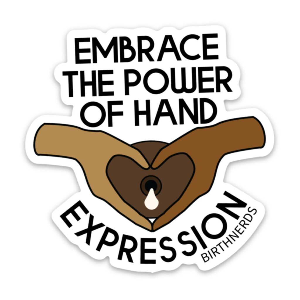 Embrace the Power of Hand Expression Sticker
