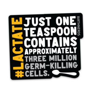 Just One Teaspoon Lactation Sticker