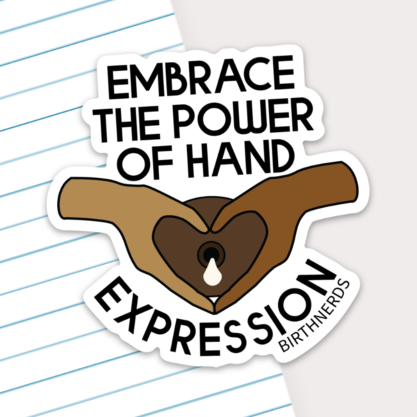 Embrace the Power of Hand Expression Sticker