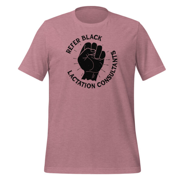 Refer Black Lactation Consultants Shirt - Image 3