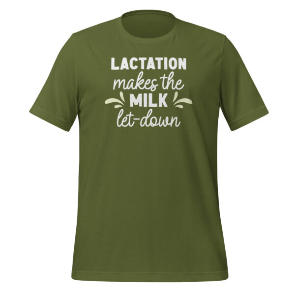 Lactation Makes the Milk Let-Down shirt - Image 4