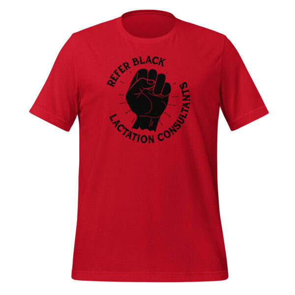 Refer Black Lactation Consultants Shirt - Image 2