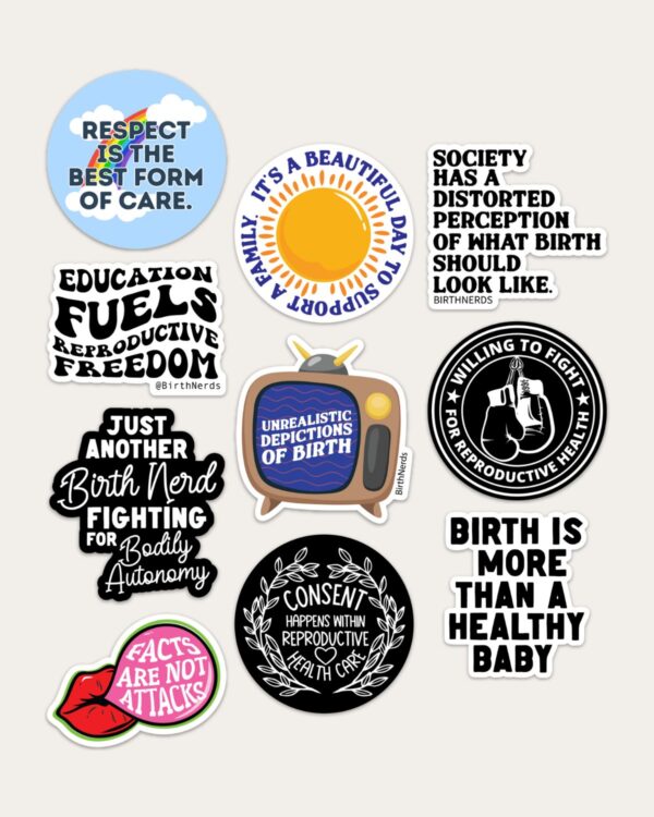 Stick Up for Change Sticker Pack