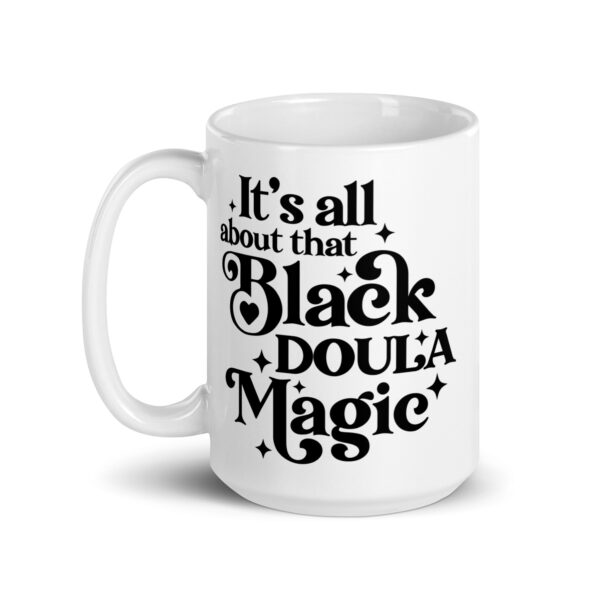 Black Doula Magic Mug - Image 2