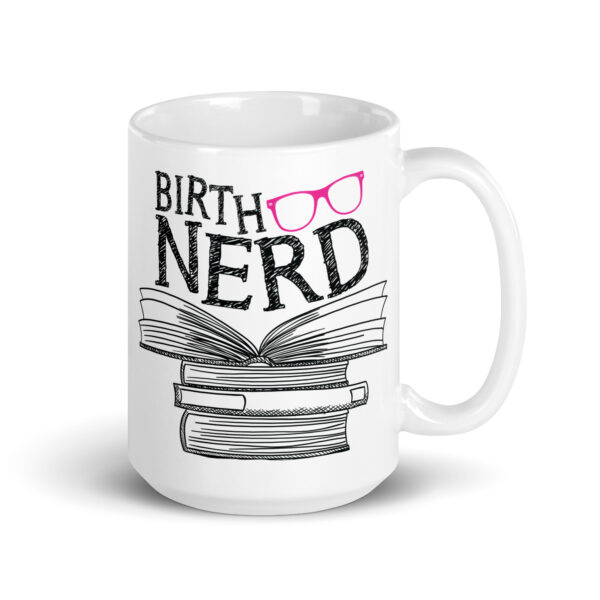 Birth Nerd Pink Mug