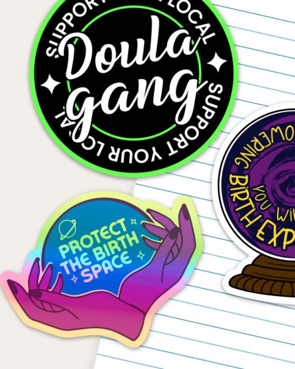 Big Doula Energy Sticker Pack - Image 3