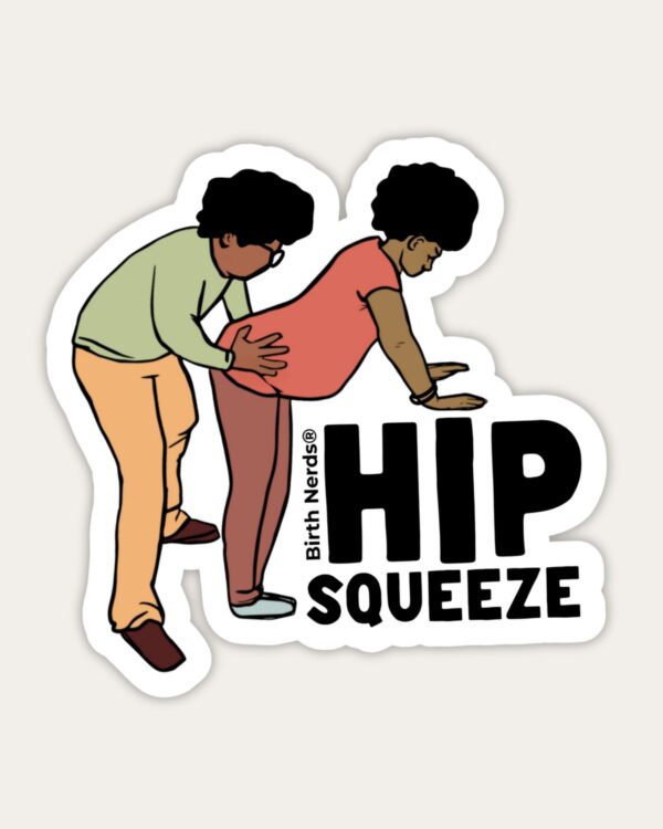 Hip Squeeze Standing Sticker