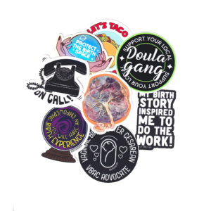 Big Doula Energy Sticker Pack