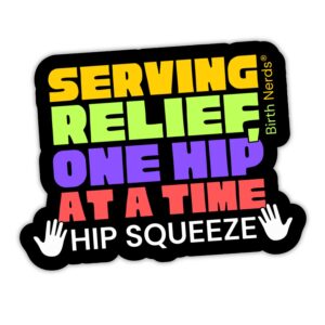 Serving Relief, One Hip at a Time Sticker