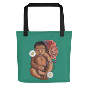 Daisy Baby with Placenta Bag