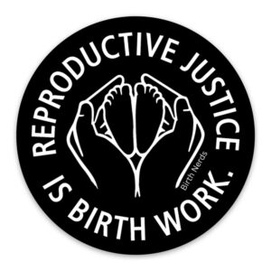 Reproductive Justice is Birth Work Sticker