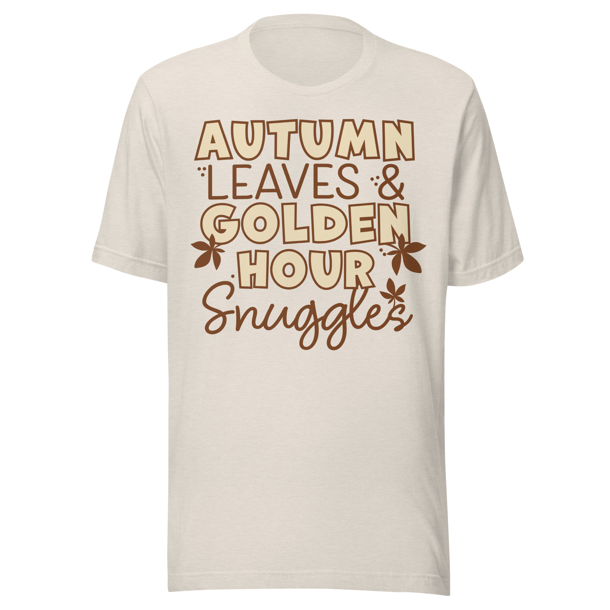 Autumn Leaves & Golden Hour Snuggles T-Shirt