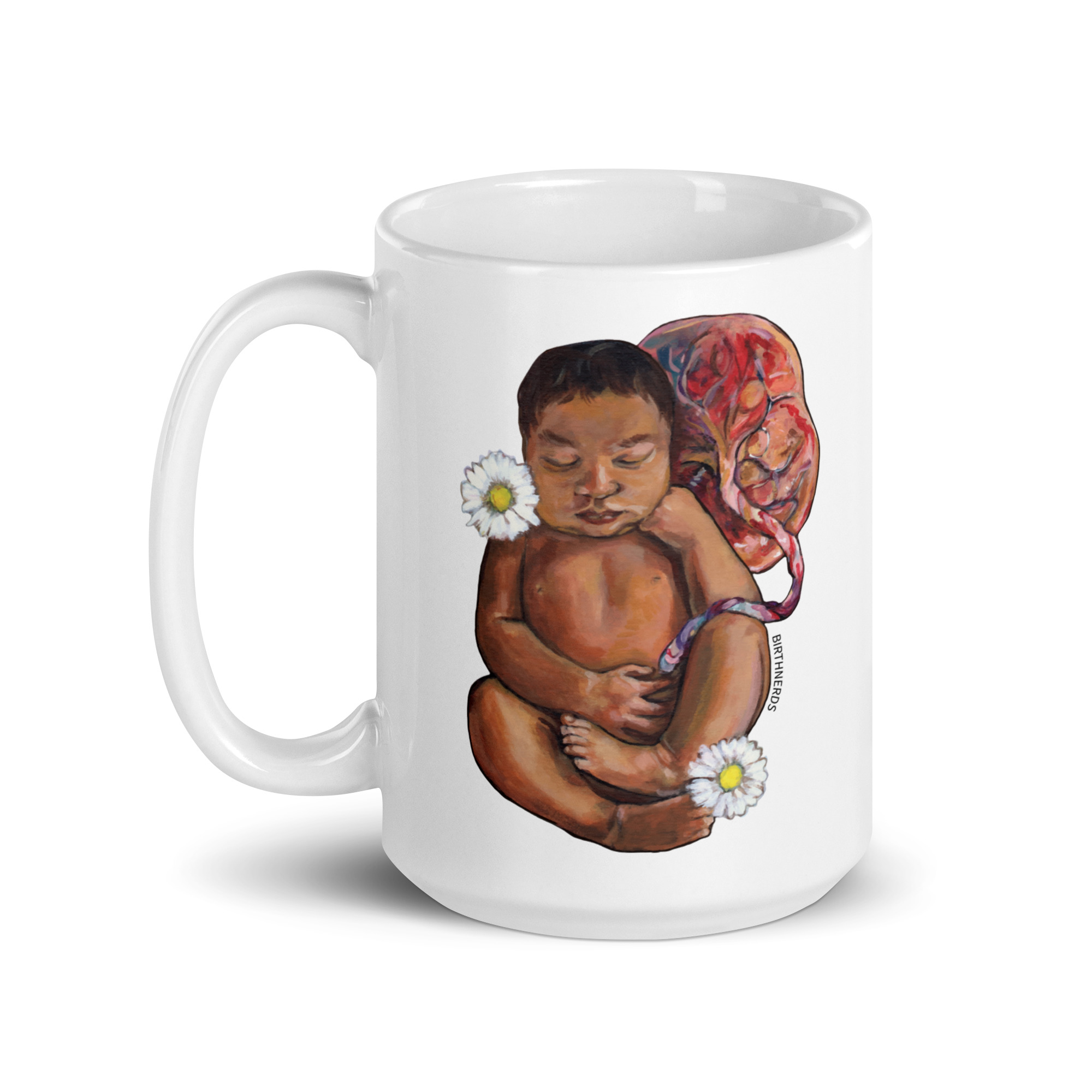 Daisy Baby with Placenta Mug