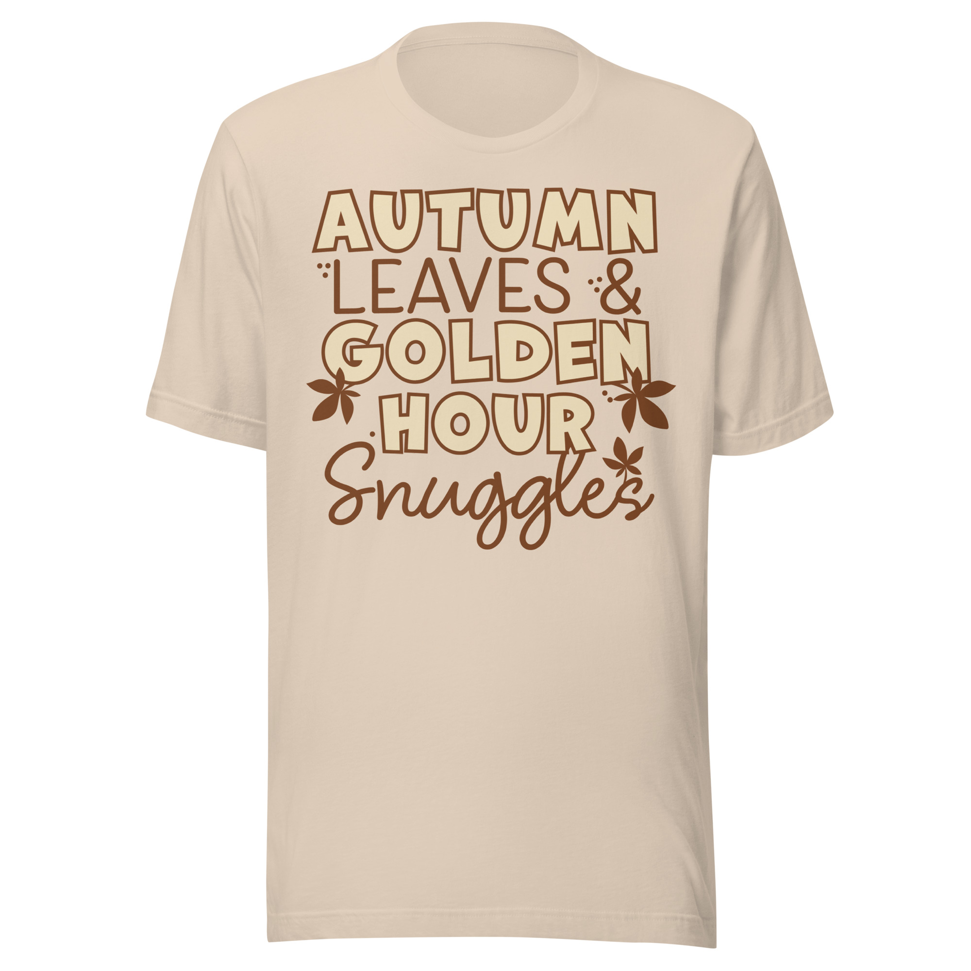 Autumn Leaves & Golden Hour Snuggles T-Shirt